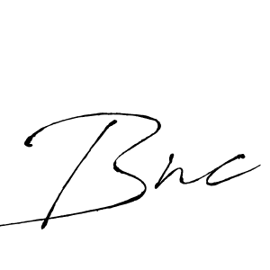 The best way (Antro_Vectra) to make a short signature is to pick only two or three words in your name. The name Bnc include a total of six letters. For converting this name. Bnc signature style 6 images and pictures png