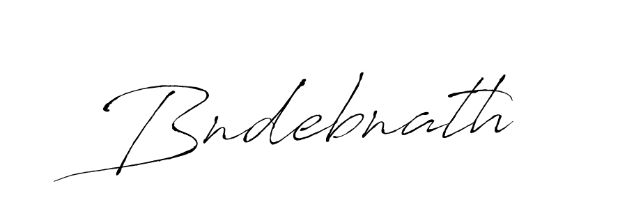 Make a beautiful signature design for name Bndebnath. With this signature (Antro_Vectra) style, you can create a handwritten signature for free. Bndebnath signature style 6 images and pictures png