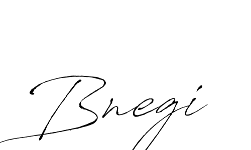 Also we have Bnegi name is the best signature style. Create professional handwritten signature collection using Antro_Vectra autograph style. Bnegi signature style 6 images and pictures png