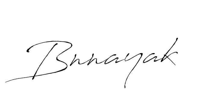 Design your own signature with our free online signature maker. With this signature software, you can create a handwritten (Antro_Vectra) signature for name Bnnayak. Bnnayak signature style 6 images and pictures png