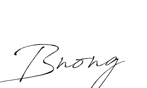 Design your own signature with our free online signature maker. With this signature software, you can create a handwritten (Antro_Vectra) signature for name Bnong. Bnong signature style 6 images and pictures png