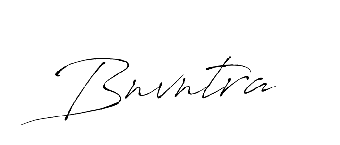 Make a beautiful signature design for name Bnvntra. With this signature (Antro_Vectra) style, you can create a handwritten signature for free. Bnvntra signature style 6 images and pictures png