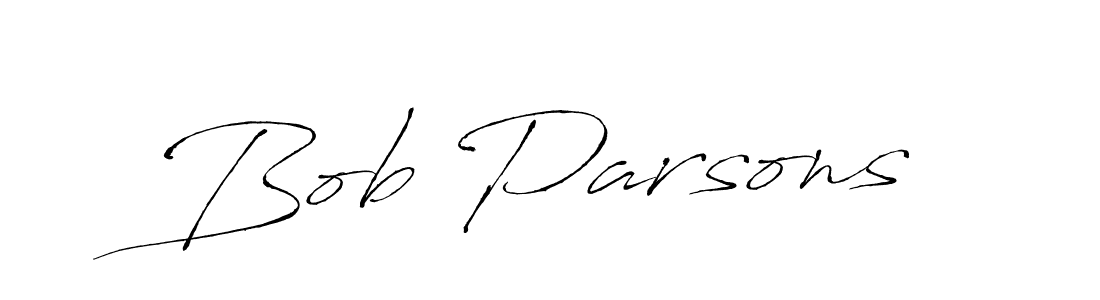 How to make Bob Parsons name signature. Use Antro_Vectra style for creating short signs online. This is the latest handwritten sign. Bob Parsons signature style 6 images and pictures png