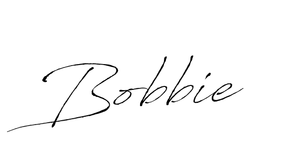 Bobbie stylish signature style. Best Handwritten Sign (Antro_Vectra) for my name. Handwritten Signature Collection Ideas for my name Bobbie. Bobbie signature style 6 images and pictures png