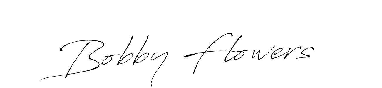 Design your own signature with our free online signature maker. With this signature software, you can create a handwritten (Antro_Vectra) signature for name Bobby Flowers. Bobby Flowers signature style 6 images and pictures png