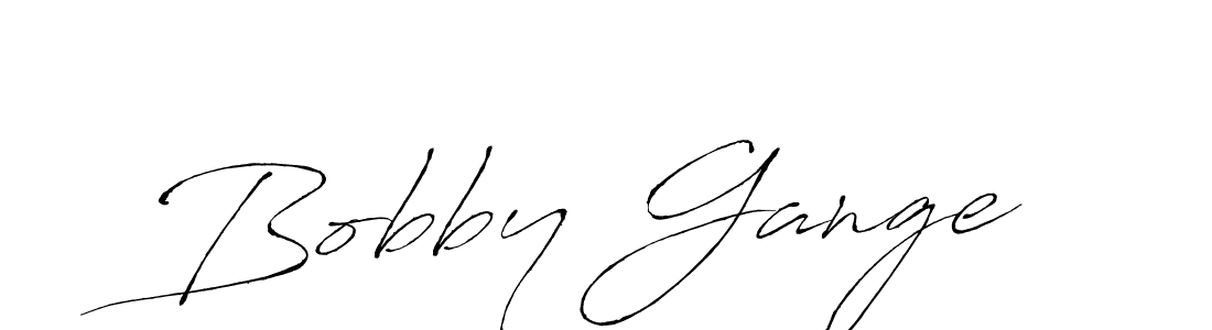 Make a beautiful signature design for name Bobby Gange. With this signature (Antro_Vectra) style, you can create a handwritten signature for free. Bobby Gange signature style 6 images and pictures png