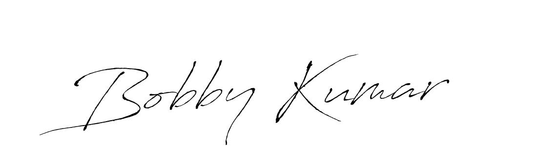 How to make Bobby Kumar signature? Antro_Vectra is a professional autograph style. Create handwritten signature for Bobby Kumar name. Bobby Kumar signature style 6 images and pictures png