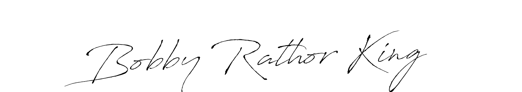 Create a beautiful signature design for name Bobby Rathor King. With this signature (Antro_Vectra) fonts, you can make a handwritten signature for free. Bobby Rathor King signature style 6 images and pictures png