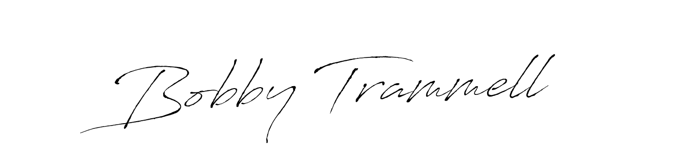 Make a beautiful signature design for name Bobby Trammell. With this signature (Antro_Vectra) style, you can create a handwritten signature for free. Bobby Trammell signature style 6 images and pictures png