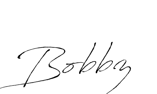 Make a beautiful signature design for name Bobbz. With this signature (Antro_Vectra) style, you can create a handwritten signature for free. Bobbz signature style 6 images and pictures png