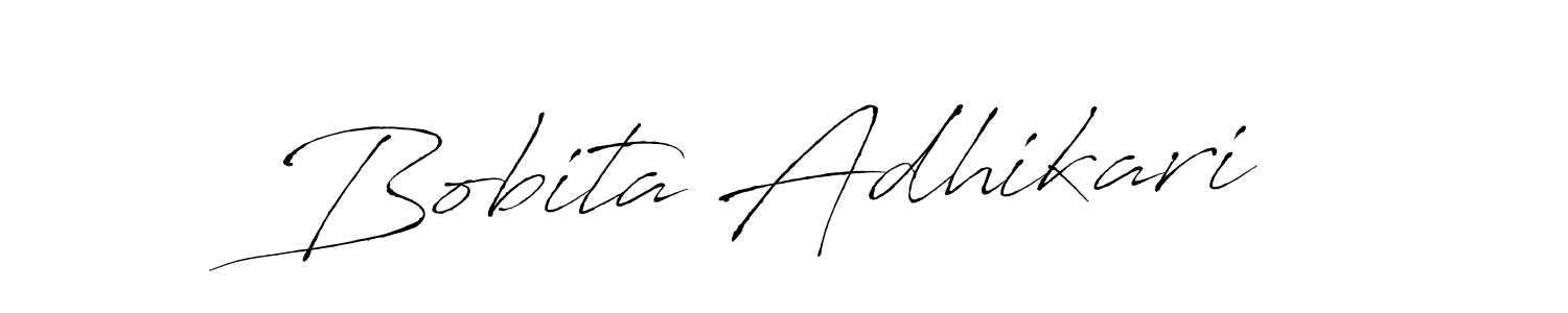 This is the best signature style for the Bobita Adhikari name. Also you like these signature font (Antro_Vectra). Mix name signature. Bobita Adhikari signature style 6 images and pictures png