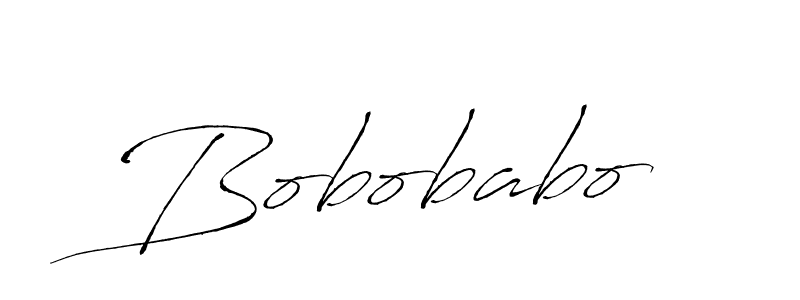 You should practise on your own different ways (Antro_Vectra) to write your name (Bobobabo) in signature. don't let someone else do it for you. Bobobabo signature style 6 images and pictures png