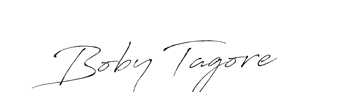 Create a beautiful signature design for name Boby Tagore. With this signature (Antro_Vectra) fonts, you can make a handwritten signature for free. Boby Tagore signature style 6 images and pictures png