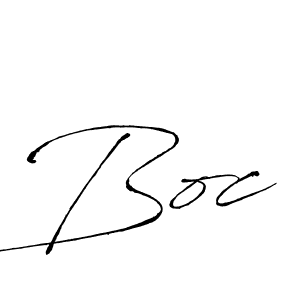 Boc stylish signature style. Best Handwritten Sign (Antro_Vectra) for my name. Handwritten Signature Collection Ideas for my name Boc. Boc signature style 6 images and pictures png
