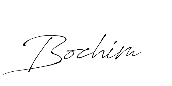 Use a signature maker to create a handwritten signature online. With this signature software, you can design (Antro_Vectra) your own signature for name Bochim. Bochim signature style 6 images and pictures png