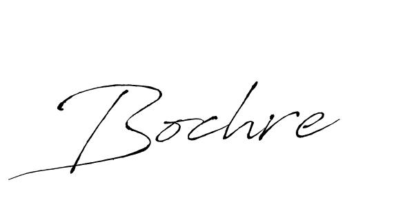 How to make Bochre signature? Antro_Vectra is a professional autograph style. Create handwritten signature for Bochre name. Bochre signature style 6 images and pictures png