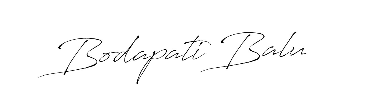 Bodapati Balu stylish signature style. Best Handwritten Sign (Antro_Vectra) for my name. Handwritten Signature Collection Ideas for my name Bodapati Balu. Bodapati Balu signature style 6 images and pictures png