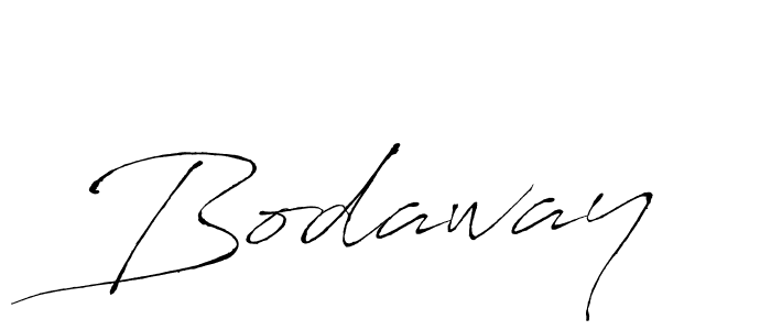 How to make Bodaway signature? Antro_Vectra is a professional autograph style. Create handwritten signature for Bodaway name. Bodaway signature style 6 images and pictures png