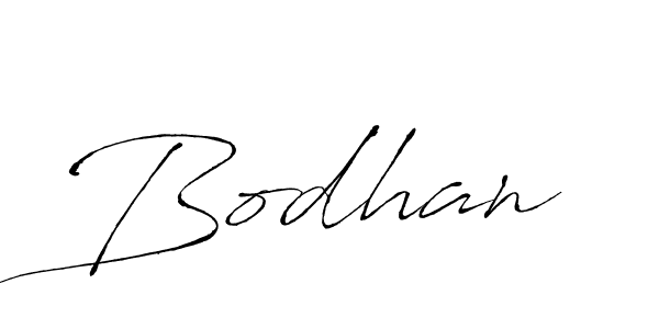 Make a beautiful signature design for name Bodhan. With this signature (Antro_Vectra) style, you can create a handwritten signature for free. Bodhan signature style 6 images and pictures png