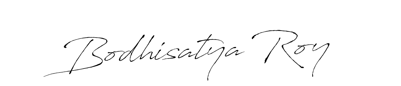 Create a beautiful signature design for name Bodhisatya Roy. With this signature (Antro_Vectra) fonts, you can make a handwritten signature for free. Bodhisatya Roy signature style 6 images and pictures png