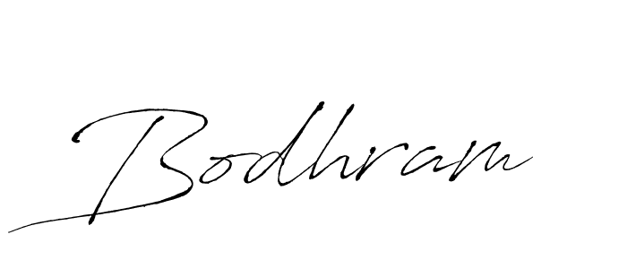 Make a beautiful signature design for name Bodhram. With this signature (Antro_Vectra) style, you can create a handwritten signature for free. Bodhram signature style 6 images and pictures png