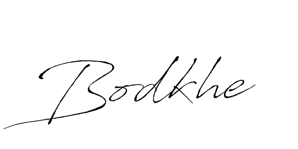 Bodkhe stylish signature style. Best Handwritten Sign (Antro_Vectra) for my name. Handwritten Signature Collection Ideas for my name Bodkhe. Bodkhe signature style 6 images and pictures png
