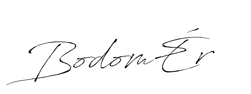 Make a beautiful signature design for name BodomÉr. With this signature (Antro_Vectra) style, you can create a handwritten signature for free. BodomÉr signature style 6 images and pictures png