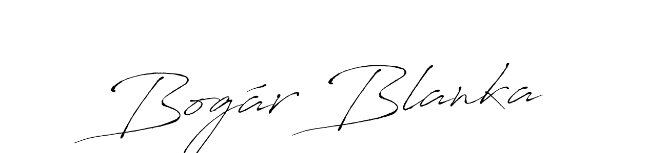 You should practise on your own different ways (Antro_Vectra) to write your name (Bogár Blanka) in signature. don't let someone else do it for you. Bogár Blanka signature style 6 images and pictures png