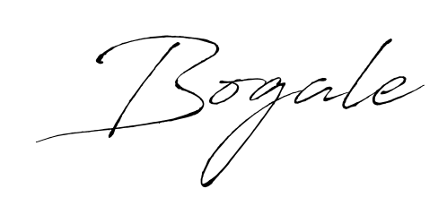 Use a signature maker to create a handwritten signature online. With this signature software, you can design (Antro_Vectra) your own signature for name Bogale. Bogale signature style 6 images and pictures png
