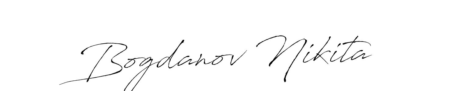 You should practise on your own different ways (Antro_Vectra) to write your name (Bogdanov Nikita) in signature. don't let someone else do it for you. Bogdanov Nikita signature style 6 images and pictures png
