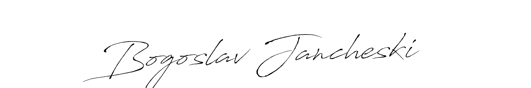 It looks lik you need a new signature style for name Bogoslav Jancheski. Design unique handwritten (Antro_Vectra) signature with our free signature maker in just a few clicks. Bogoslav Jancheski signature style 6 images and pictures png