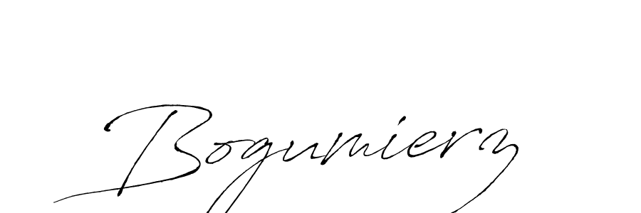 How to make Bogumierz signature? Antro_Vectra is a professional autograph style. Create handwritten signature for Bogumierz name. Bogumierz signature style 6 images and pictures png