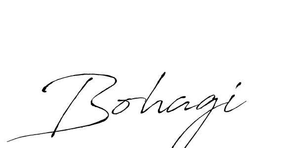 Make a beautiful signature design for name Bohagi. With this signature (Antro_Vectra) style, you can create a handwritten signature for free. Bohagi signature style 6 images and pictures png