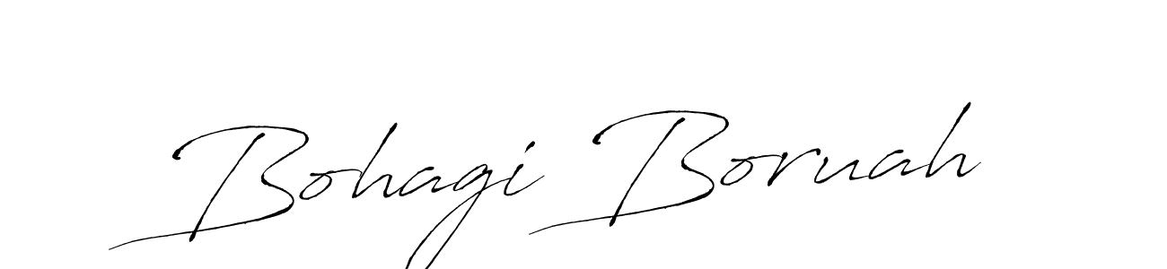 Create a beautiful signature design for name Bohagi Boruah. With this signature (Antro_Vectra) fonts, you can make a handwritten signature for free. Bohagi Boruah signature style 6 images and pictures png