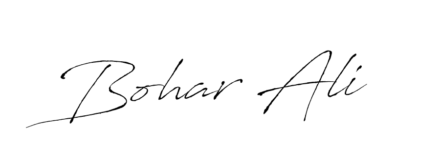 You should practise on your own different ways (Antro_Vectra) to write your name (Bohar Ali) in signature. don't let someone else do it for you. Bohar Ali signature style 6 images and pictures png