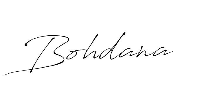 How to make Bohdana signature? Antro_Vectra is a professional autograph style. Create handwritten signature for Bohdana name. Bohdana signature style 6 images and pictures png