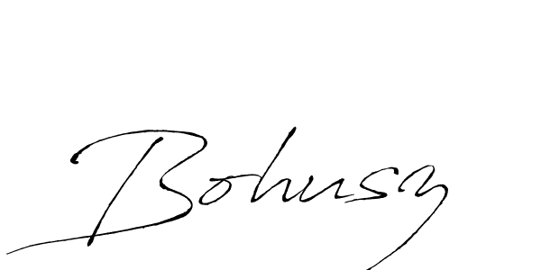 Bohusz stylish signature style. Best Handwritten Sign (Antro_Vectra) for my name. Handwritten Signature Collection Ideas for my name Bohusz. Bohusz signature style 6 images and pictures png