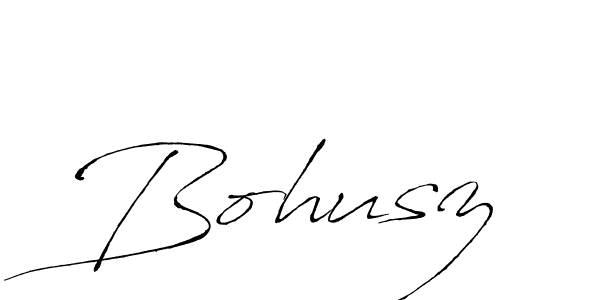 Bohusz stylish signature style. Best Handwritten Sign (Antro_Vectra) for my name. Handwritten Signature Collection Ideas for my name Bohusz. Bohusz signature style 6 images and pictures png