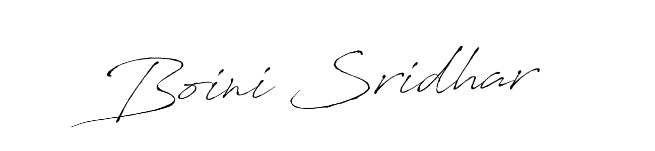 if you are searching for the best signature style for your name Boini Sridhar. so please give up your signature search. here we have designed multiple signature styles  using Antro_Vectra. Boini Sridhar signature style 6 images and pictures png