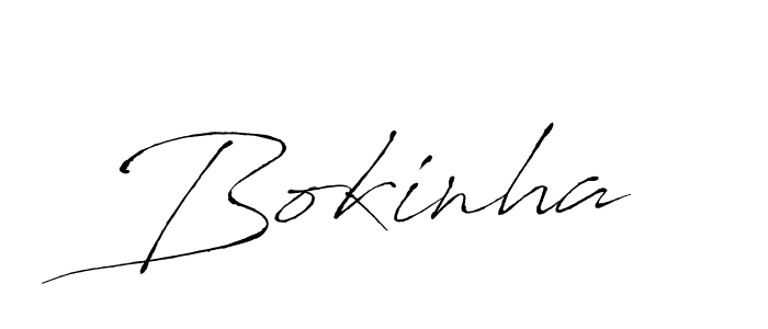 You should practise on your own different ways (Antro_Vectra) to write your name (Bokinha) in signature. don't let someone else do it for you. Bokinha signature style 6 images and pictures png