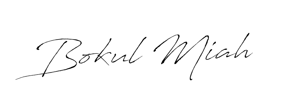 Design your own signature with our free online signature maker. With this signature software, you can create a handwritten (Antro_Vectra) signature for name Bokul Miah. Bokul Miah signature style 6 images and pictures png