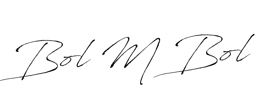 It looks lik you need a new signature style for name Bol M Bol. Design unique handwritten (Antro_Vectra) signature with our free signature maker in just a few clicks. Bol M Bol signature style 6 images and pictures png