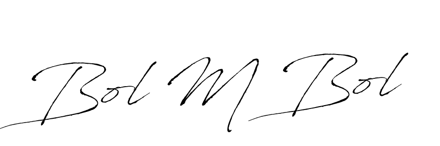 It looks lik you need a new signature style for name Bol M Bol. Design unique handwritten (Antro_Vectra) signature with our free signature maker in just a few clicks. Bol M Bol signature style 6 images and pictures png