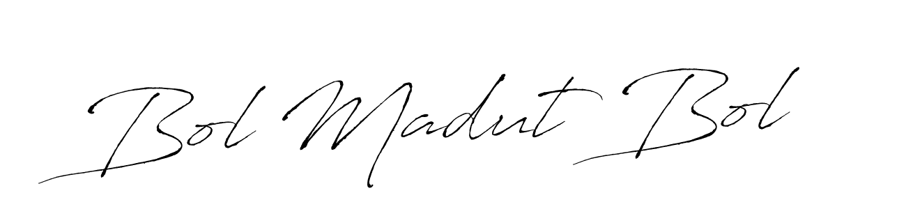 Bol Madut Bol stylish signature style. Best Handwritten Sign (Antro_Vectra) for my name. Handwritten Signature Collection Ideas for my name Bol Madut Bol. Bol Madut Bol signature style 6 images and pictures png