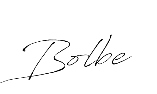 How to make Bolbe signature? Antro_Vectra is a professional autograph style. Create handwritten signature for Bolbe name. Bolbe signature style 6 images and pictures png