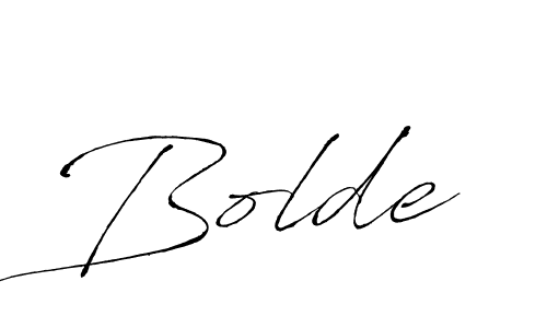 Use a signature maker to create a handwritten signature online. With this signature software, you can design (Antro_Vectra) your own signature for name Bolde. Bolde signature style 6 images and pictures png