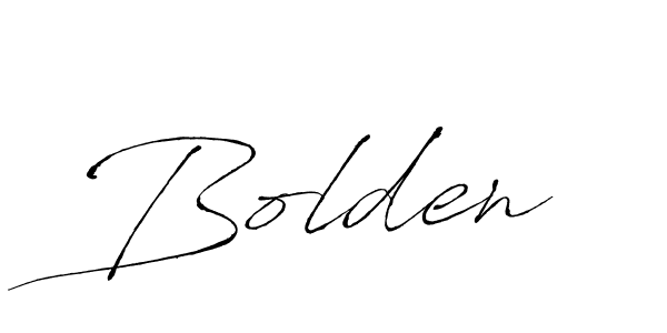 Create a beautiful signature design for name Bolden. With this signature (Antro_Vectra) fonts, you can make a handwritten signature for free. Bolden signature style 6 images and pictures png