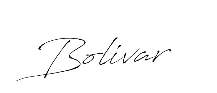 Use a signature maker to create a handwritten signature online. With this signature software, you can design (Antro_Vectra) your own signature for name Bolivar. Bolivar signature style 6 images and pictures png