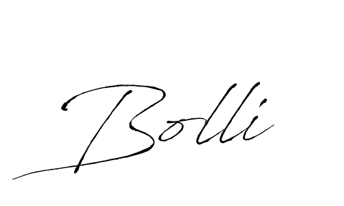 Bolli stylish signature style. Best Handwritten Sign (Antro_Vectra) for my name. Handwritten Signature Collection Ideas for my name Bolli. Bolli signature style 6 images and pictures png