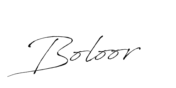 Use a signature maker to create a handwritten signature online. With this signature software, you can design (Antro_Vectra) your own signature for name Boloor. Boloor signature style 6 images and pictures png